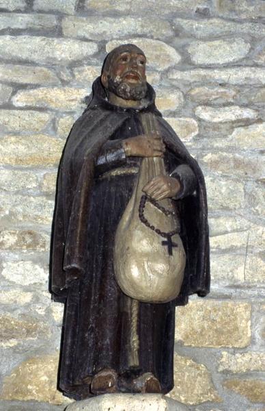 statue : Saint moine - © Monuments historiques