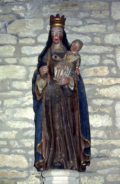 statue : Vierge à l'Enfant dite Notre-Dame de la Consolation n°2 - © Monuments historiques