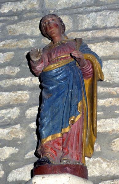 statue : Vierge martyre - © Monuments historiques