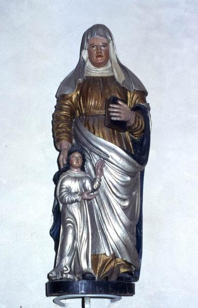groupe sculpté : Sainte Anne et la Vierge - © Monuments historiques