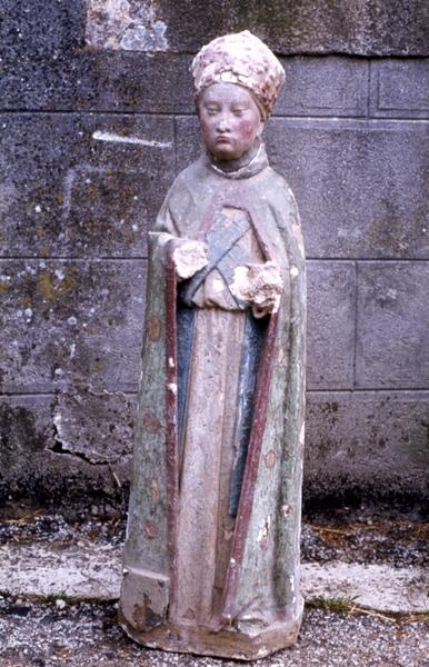 statue : Saint évêque - © Monuments historiques