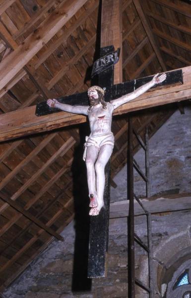 statue : Christ en croix - © Monuments historiques