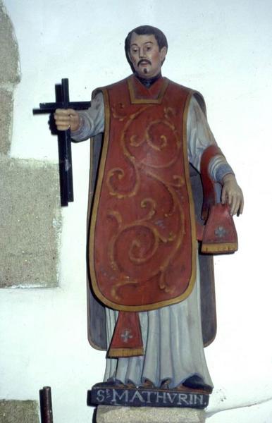 statue : Saint Mathurin - © Monuments historiques