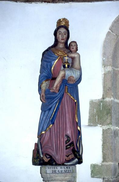 statue : Vierge à l'Enfant - © Monuments historiques