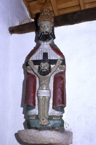 groupe sculpté : Trinité - © Monuments historiques