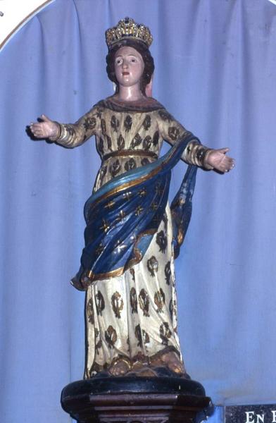 statue : Notre-Dame de Plasmanec n°2 - © Monuments historiques