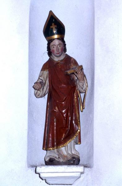 statue : Saint évêque (Saint Léonard) - © Monuments historiques