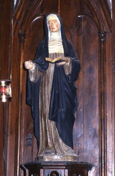 statue : Sainte Brigitte - © Monuments historiques