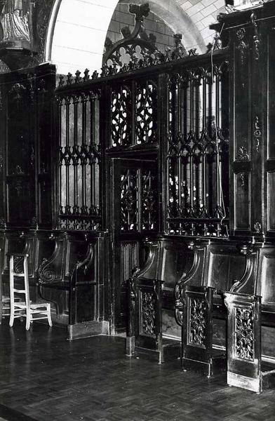 lambris de revêtement (boiseries et stalles du choeur) - © Monuments historiques