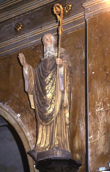 six statues : Saint Gunthiern - © Monuments historiques