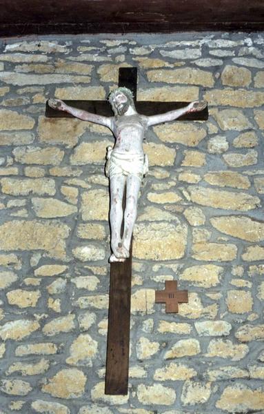 statue : Christ en croix - © Monuments historiques