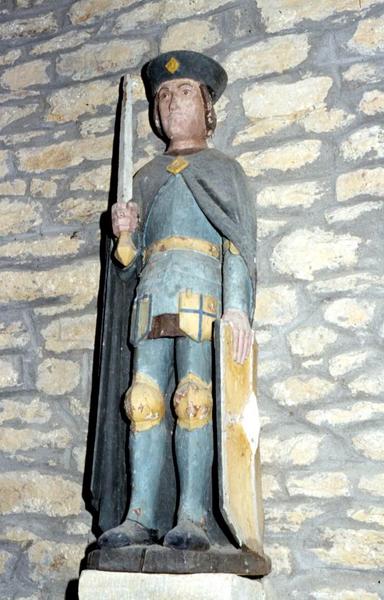 statue : Saint Adrien - © Monuments historiques