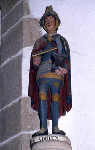 statue : Saint Adrien - © Monuments historiques