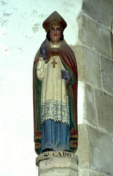 statue : Saint Cado - © Monuments historiques