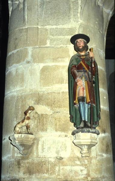 statue : Saint Roch - © Monuments historiques