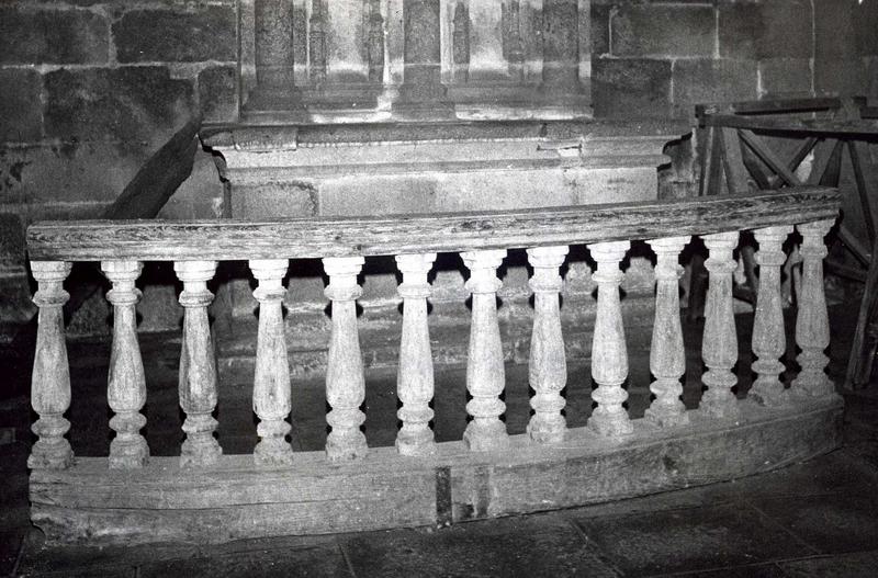 clôture de chapelle (table de communion) - © Monuments historiques