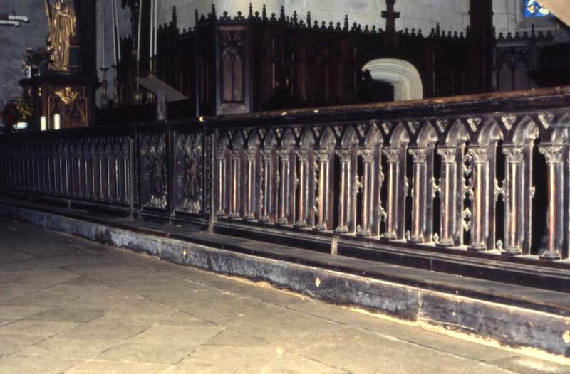 clôture de choeur (table de communion) - © Monuments historiques