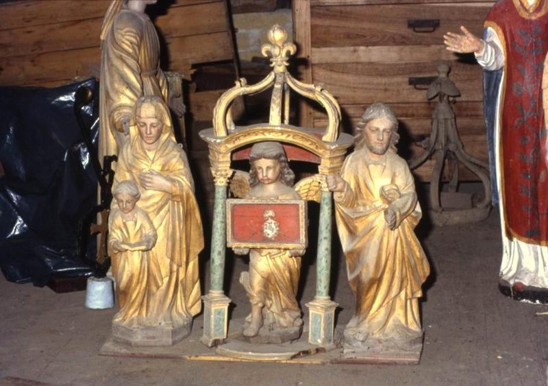 reliquaire de sainte Anne et saint Joachim - © Monuments historiques