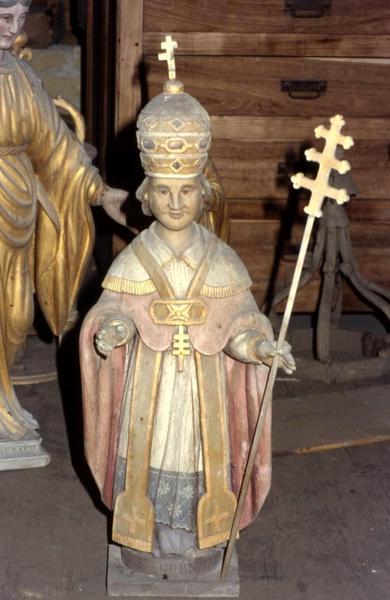 statue : Saint Cornély - © Monuments historiques