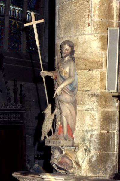 statue : Saint Jean-Baptiste - © Monuments historiques