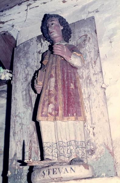 statue : Saint Etienne (Steven) - © Monuments historiques