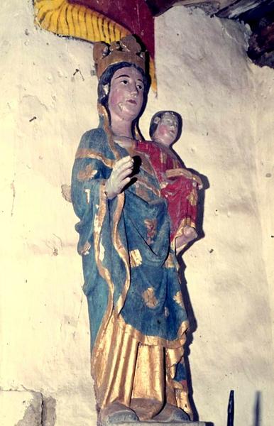 statue : Vierge à l'Enfant dite Notre-Dame de Mille Secours - © Monuments historiques