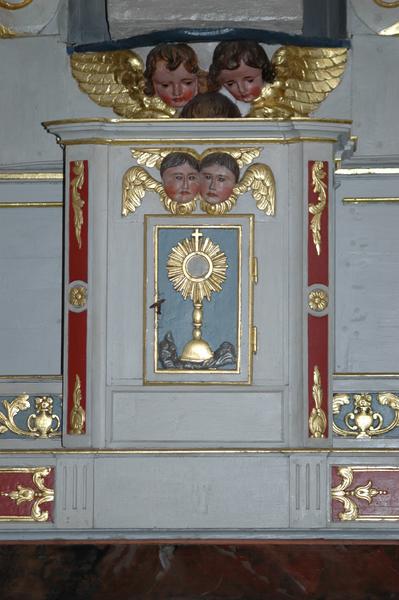 autel et retable du transept nord - © Monuments historiques