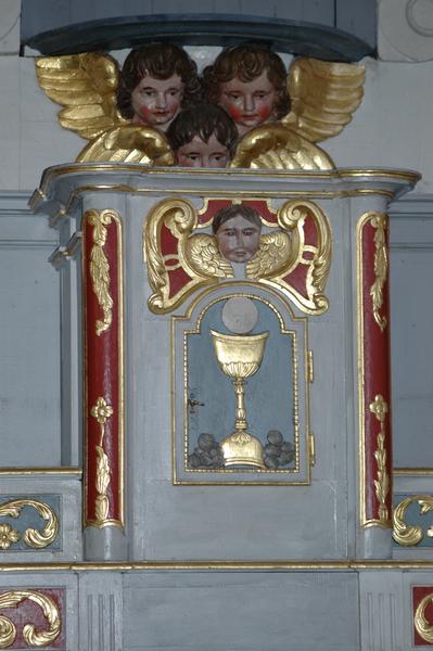 autel et retable du transept sud - © Monuments historiques