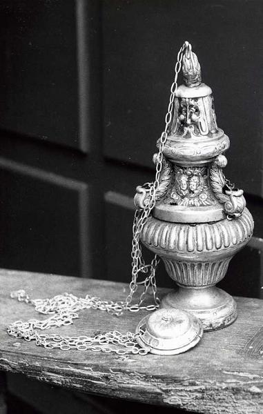 encensoir, navette à encens et sa cuiller - © Monuments historiques