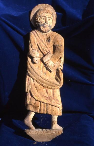 neuf statues (statuettes) : Apôtres (Saint Barthélémy) - © Monuments historiques