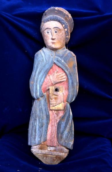 neuf statues (statuettes) : Apôtres (Saint Jacques le mineur) - © Monuments historiques