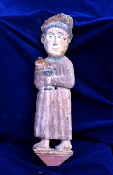 neuf statues (statuettes) : Apôtres (Saint Jean) - © Monuments historiques