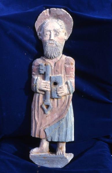 neuf statues (statuettes) : Apôtres (Saint Pierre)