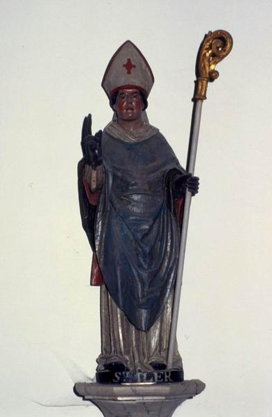 statue : Saint évêque (Saint Iler) - © Monuments historiques