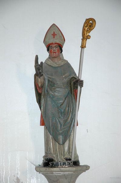 statue : Saint évêque (Saint Iler) - © Monuments historiques