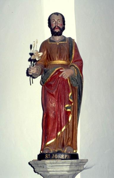 statue : Saint Joseph - © Monuments historiques