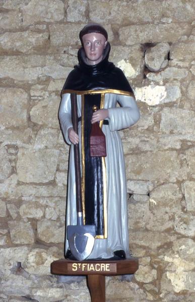 statue : Saint Fiacre - © Monuments historiques