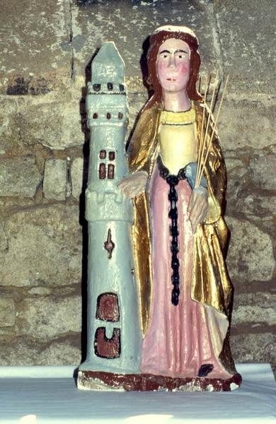 statue : Sainte Barbe - © Monuments historiques