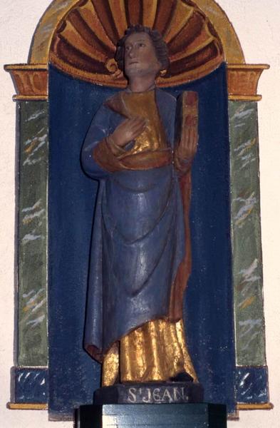 statue : Saint Jean l'Evangéliste - © Monuments historiques