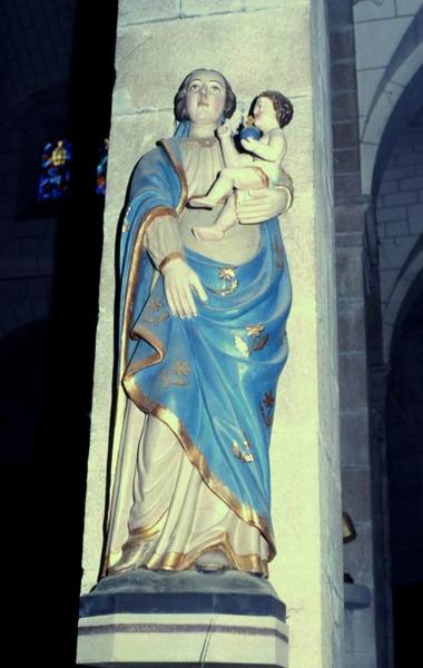 statue : Vierge à l'Enfant - © Monuments historiques