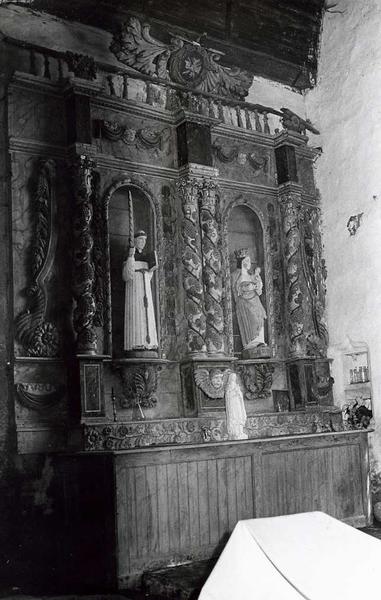 retable latéral sud - © Monuments historiques