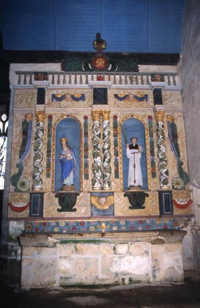 Retable latéral sud