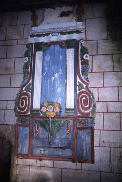 niche de la statue de Sainte Anne - © Monuments historiques