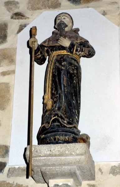 statue : Saint Antoine - © Monuments historiques