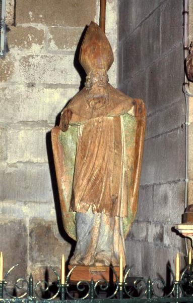 statue : Saint évêque - © Monuments historiques