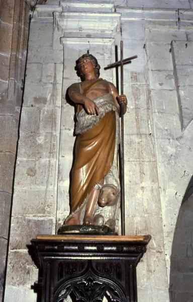 statue : Saint Jean-Baptiste - © Monuments historiques