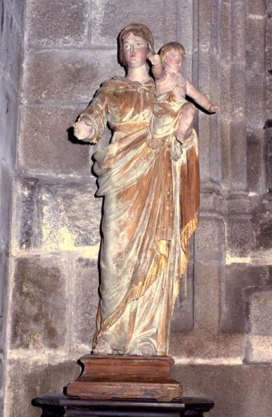 statue : Vierge à l'Enfant - © Monuments historiques