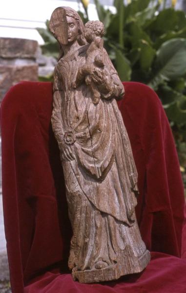 statue (statuette) : Vierge à l'Enfant - © Monuments historiques