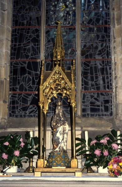 statue (statuette) : Vierge à l'Enfant dite Notre-Dame du Voeu - © Monuments historiques