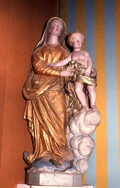 statue : Vierge à l'Enfant - © Monuments historiques